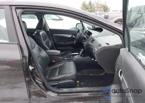 2013 Honda Civic Ex-L from USA, damaged, VIN 19XFB2F97DE037873